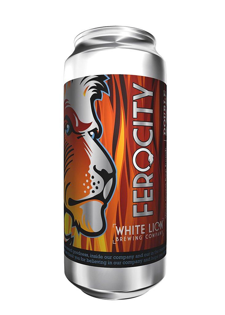 Ferocity Double IPA by White Lion Brewing Company