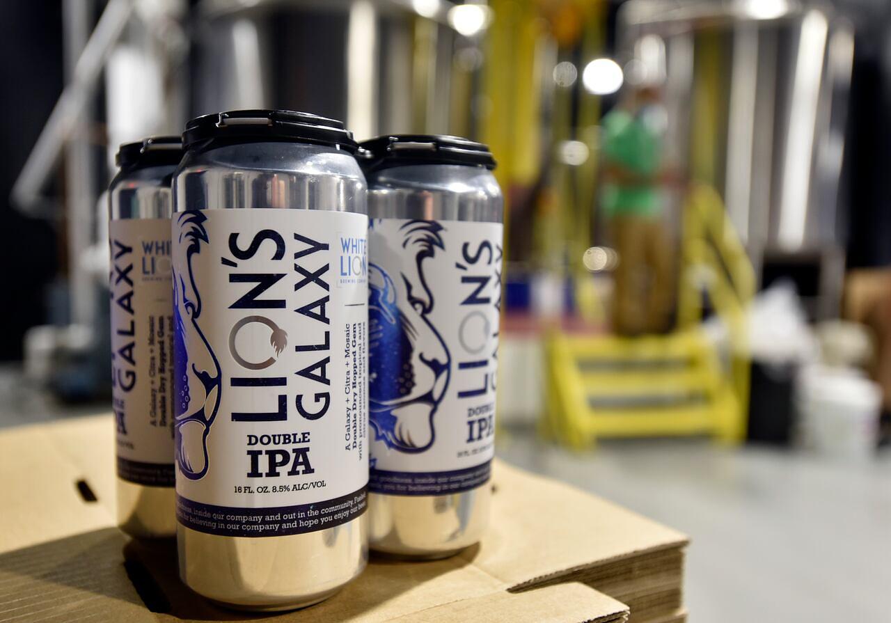 Double Lion's Galaxy IPA by White Lion Brewing Company