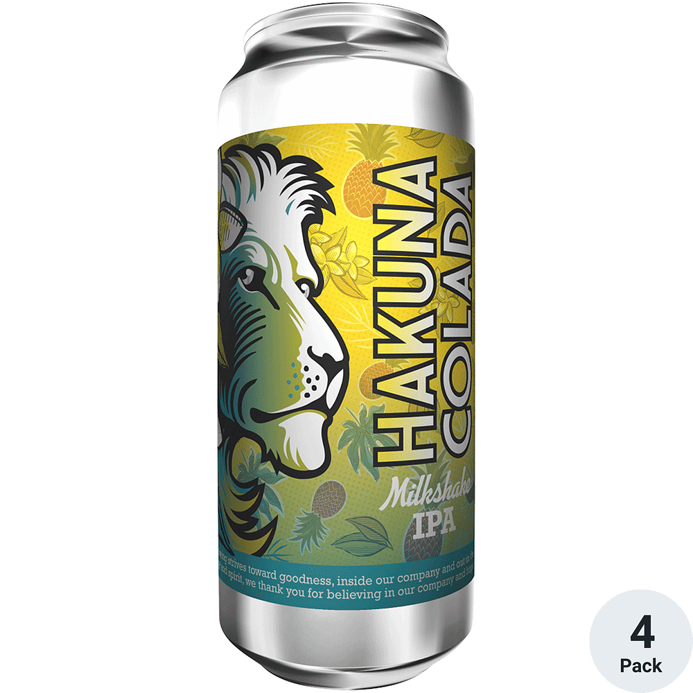 Hakuna Colada Milkshake IPA by White Lion Brewing Company