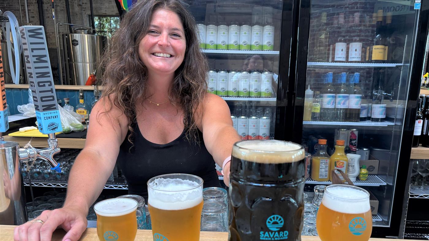 Savard Beer & Board: Strata Sphere Surfer Session IPA by Wilmington Brewing Company