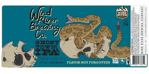 Ghost Town IPA by Wind River Brewing Co - WY