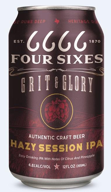Grit & Glory Hazy Session IPA by Four Sixes (6666)