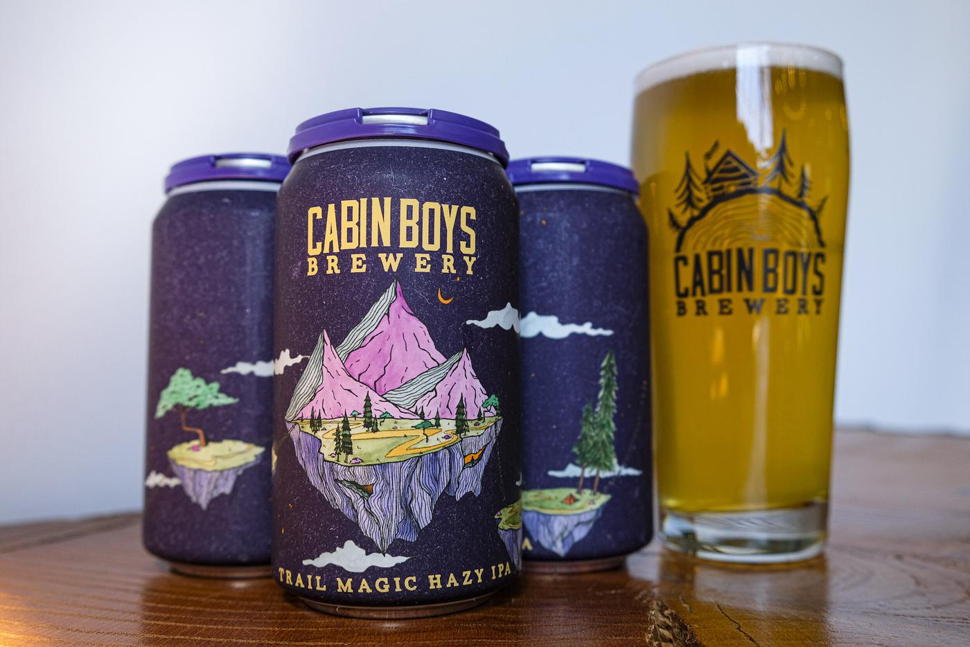 Trail Magic Hazy IPA by Cabin Boys Brewery