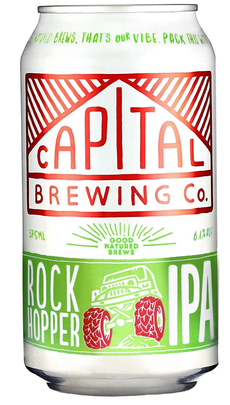 Rock Hopper West Coast IPA by Capital Brewing Co.