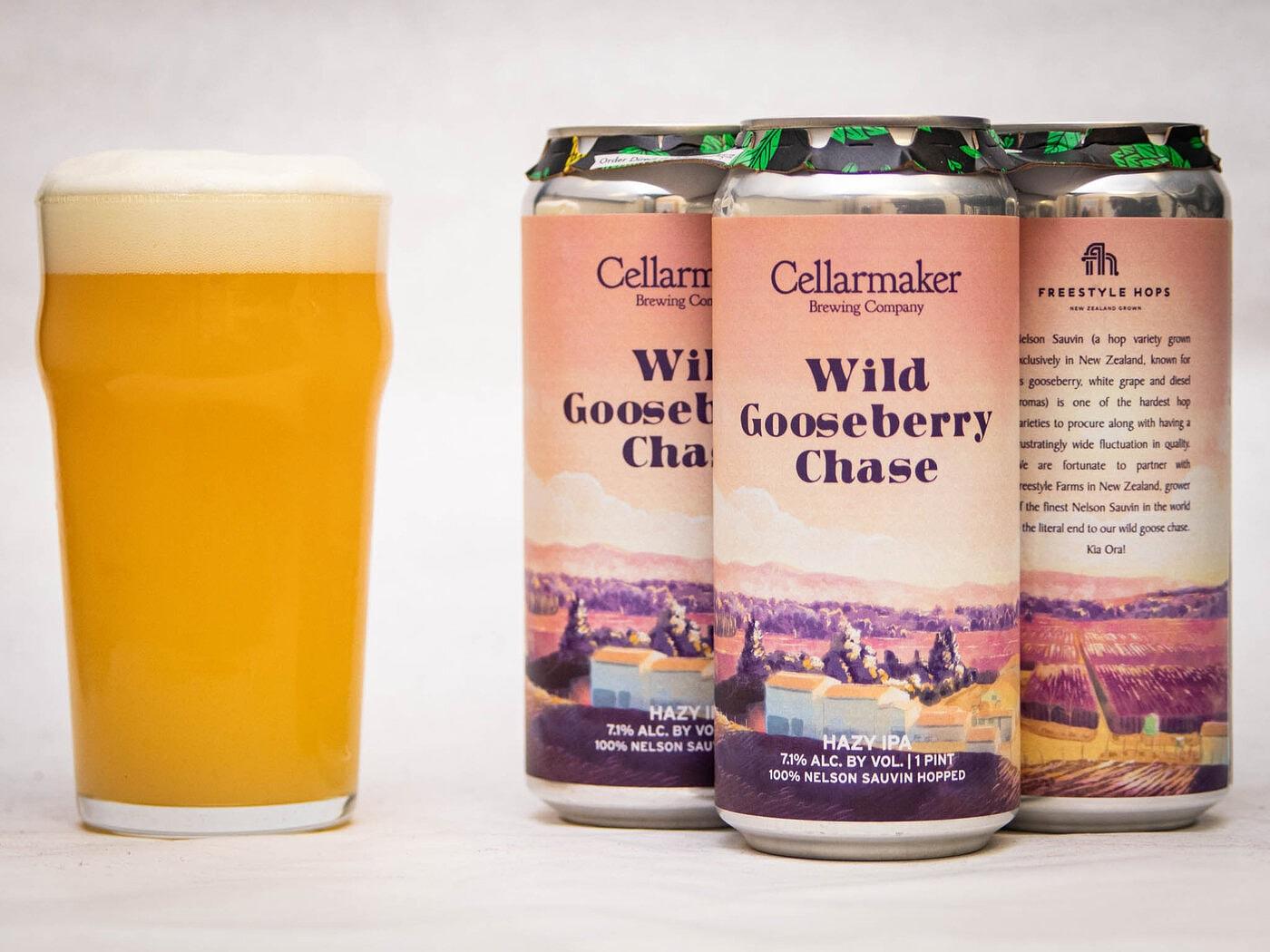 Wild Gooseberry Chase by Cellarmaker Brewing Company