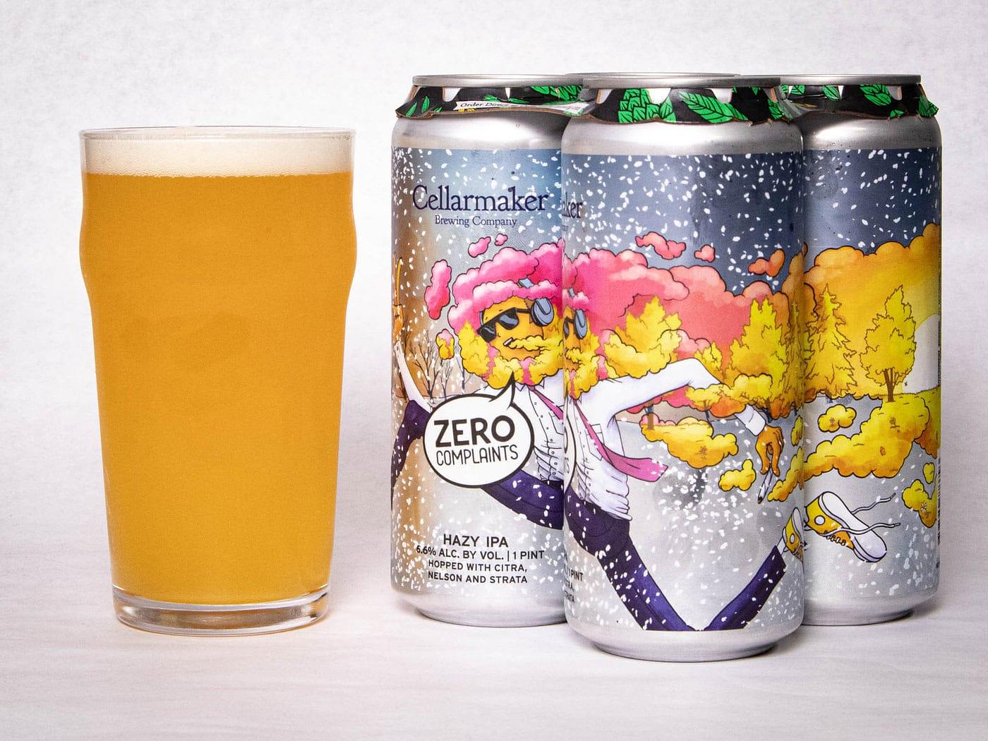 Zero Complaints by Cellarmaker Brewing Company