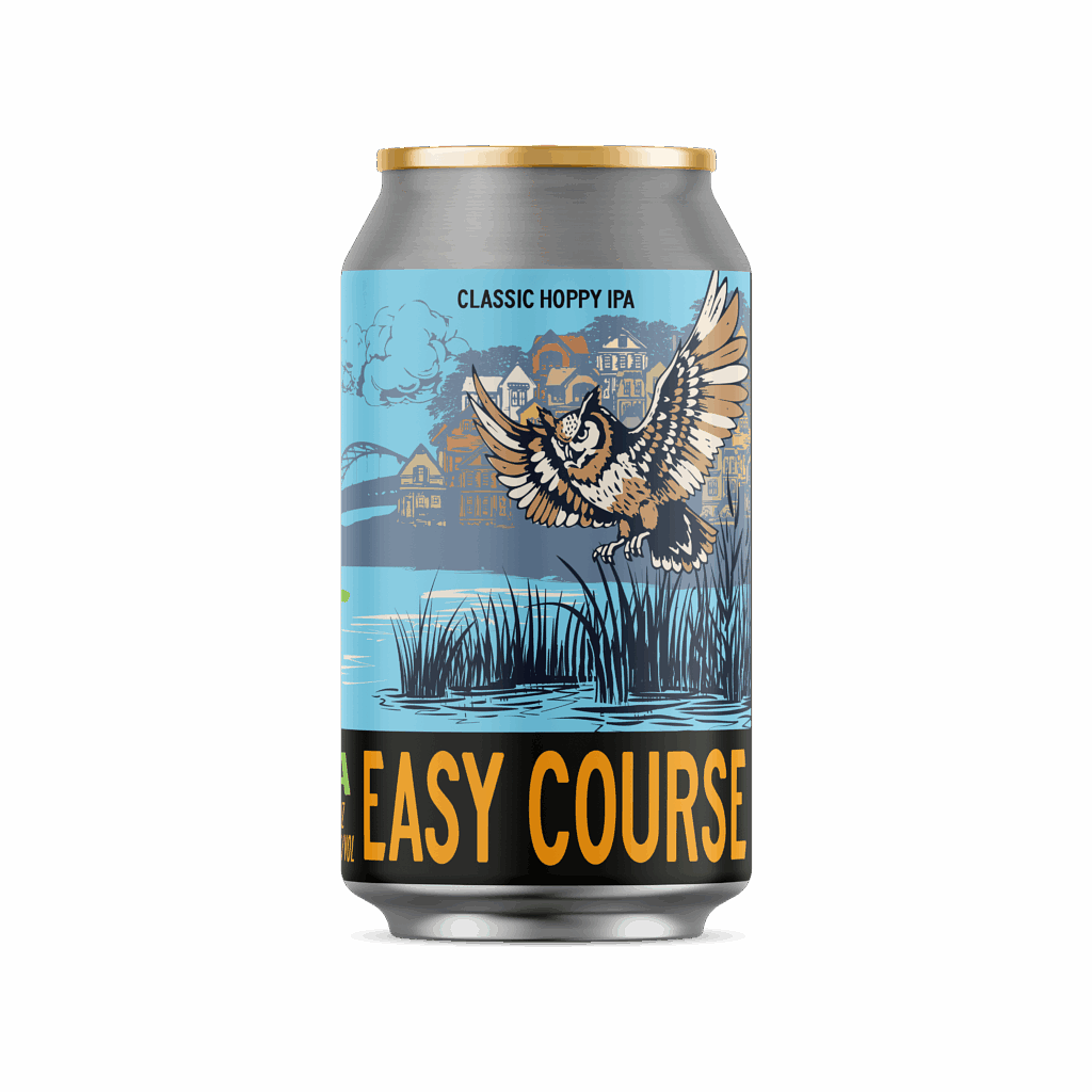 Easy Course IPA by Cinderlands Beer Co.