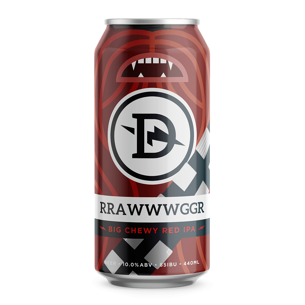 RRAWWWGGR Big Chewy Red IPA by Dainton Beer