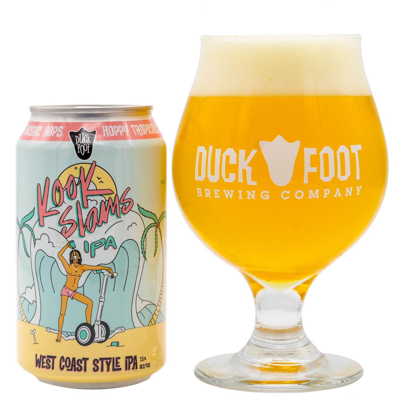 Kook Slams IPA by Duck Foot Brewing Co.