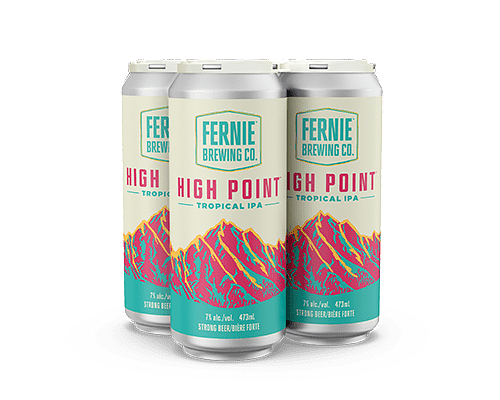 High Point™ Tropical IPA by Fernie Brewing Co