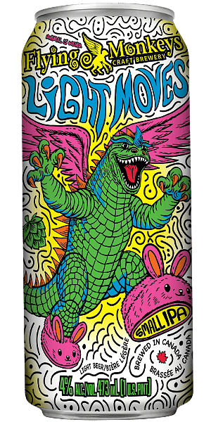 Light Moves Small IPA by Flying Monkeys Craft Brewery