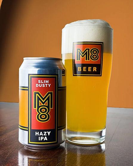 M8 Slim Dusty Hazy IPA by Forward Brewing