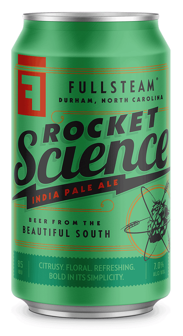Rocket Science IPA by Fullsteam Brewery