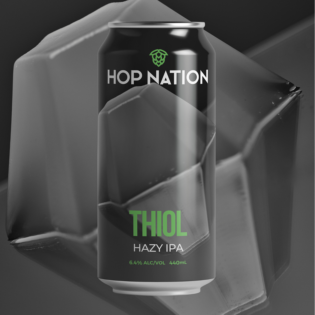 Thiol Hazy IPA by Hop Nation Brewing Co