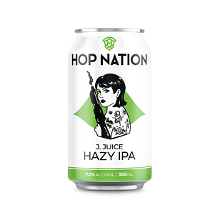 J. Juice - Hazy IPA by Hop Nation Brewing Co.
