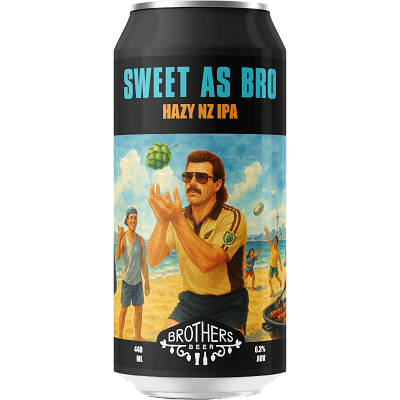 Sweet As Bro Hazy IPA by Hudson Brewing