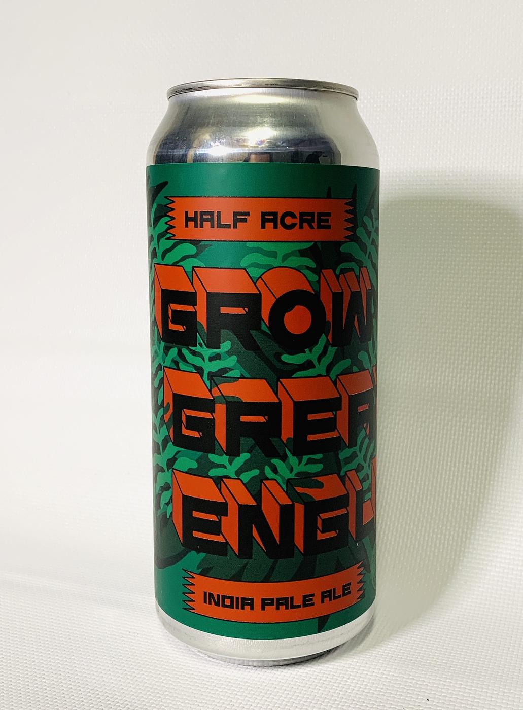Grow Greater Hazy India Pale Ale by Half Acre Beer Co