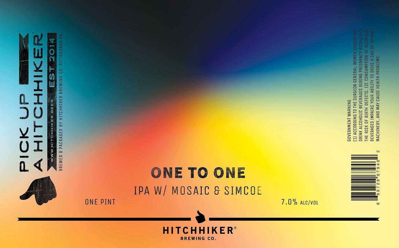 One to One by Hitchhiker Brewing Co.