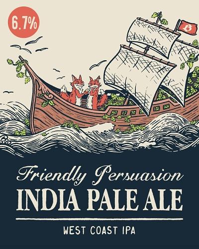 Friendly Persuasion IPA by Benny Boy Brewing