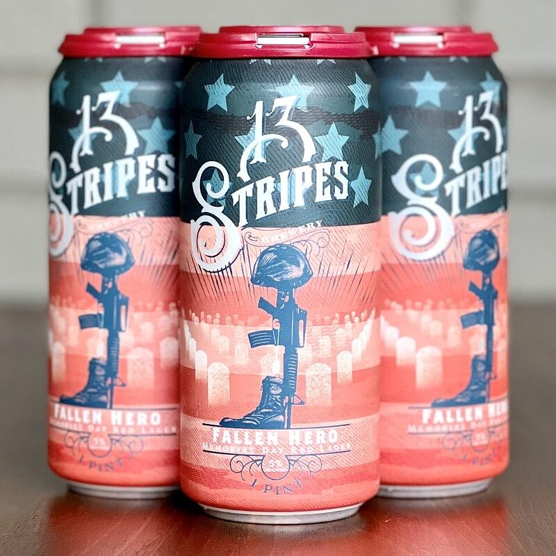 Fallen Hero by 13 Stripes Brewery