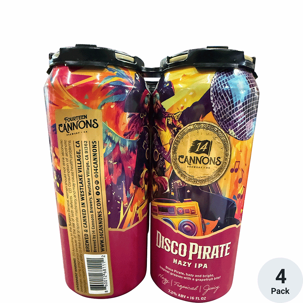 Disco Pirate by 14 Cannons Brewing Company