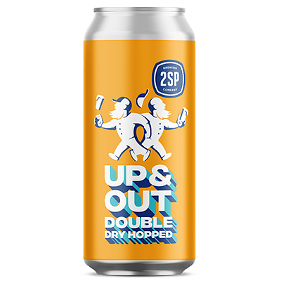Up & Out Double Dry Hopped by 2SP Brewing Company