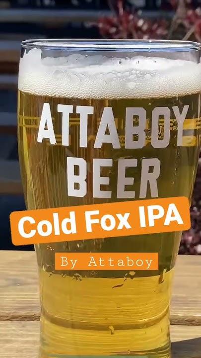 Cold Fox by Attaboy Beer