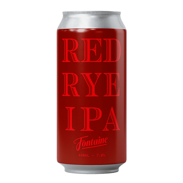 Red Red Rye - Red Rye IPA by Beer Fontaine