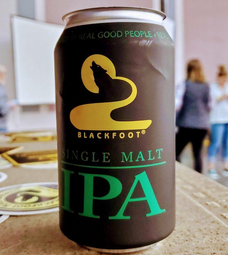 Single Malt IPA infused with Strata hops & vanilla by Blackfoot River Brewing Co