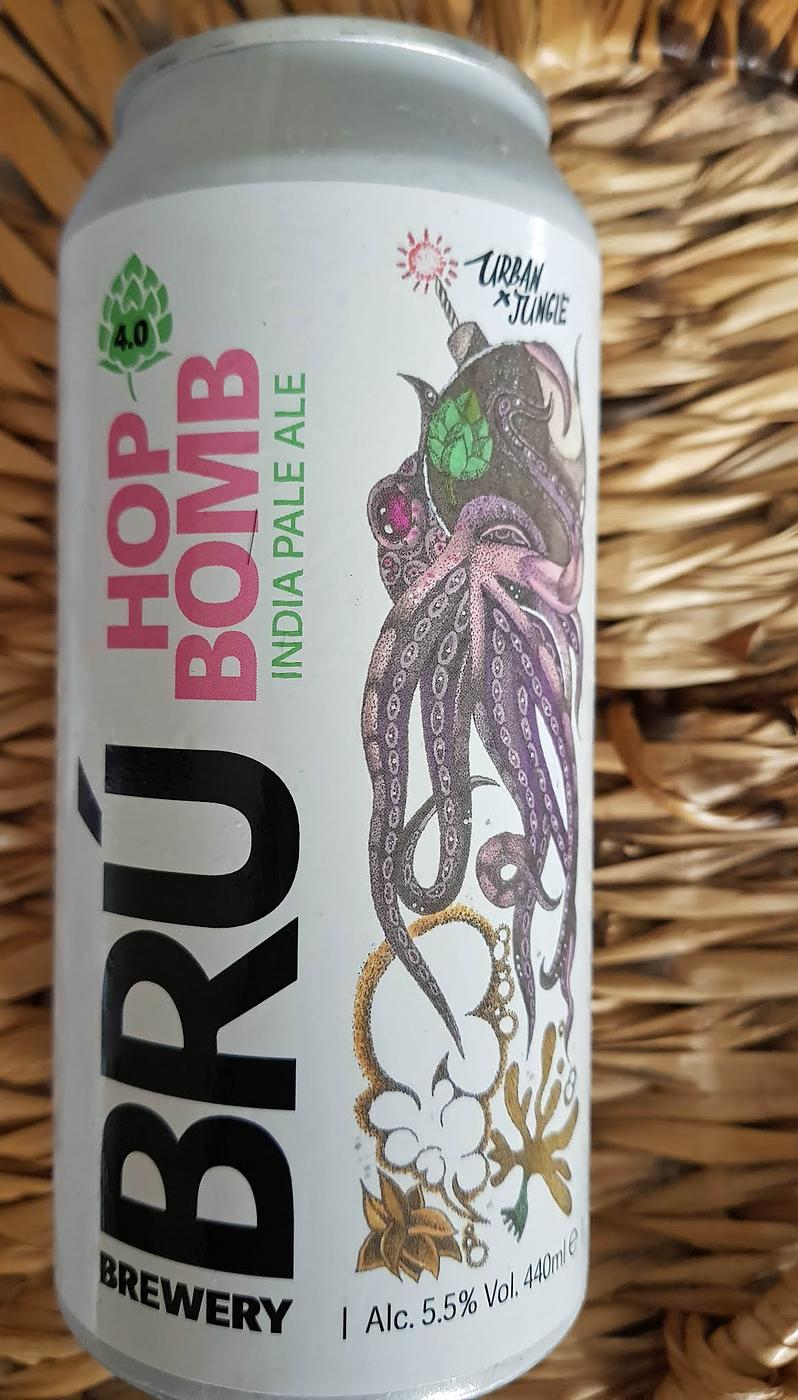 Hop Bomb by BRÚ Brewery