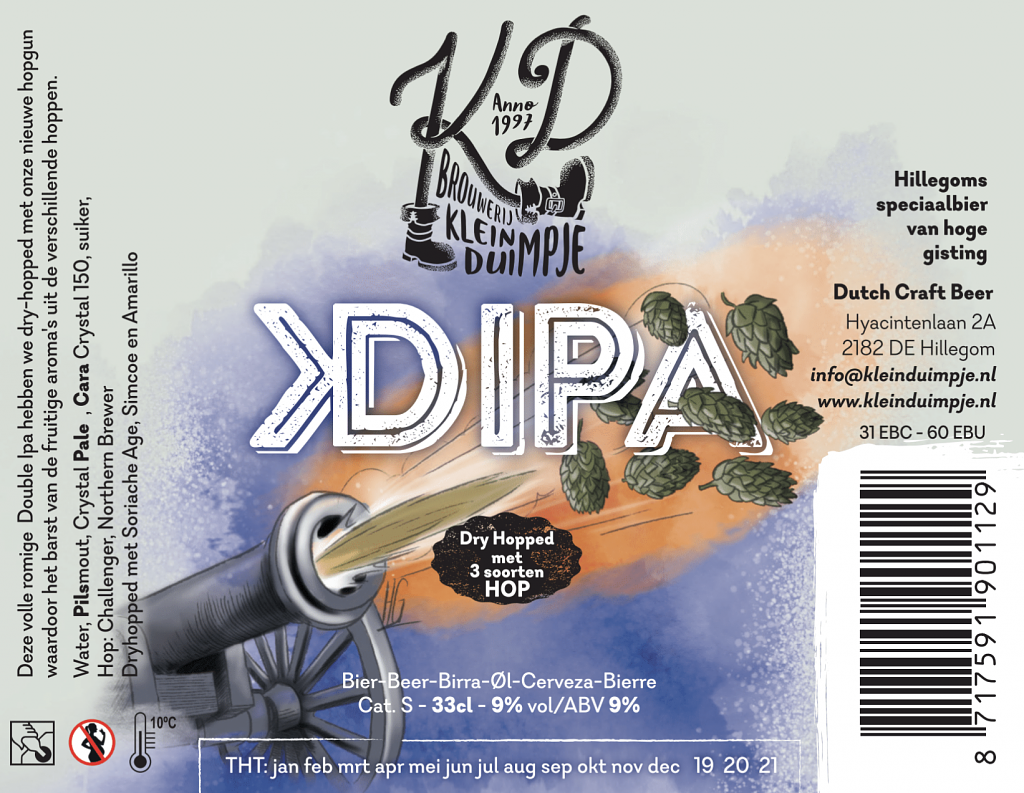 KDIPA by Brouwerij Klein Duimpje