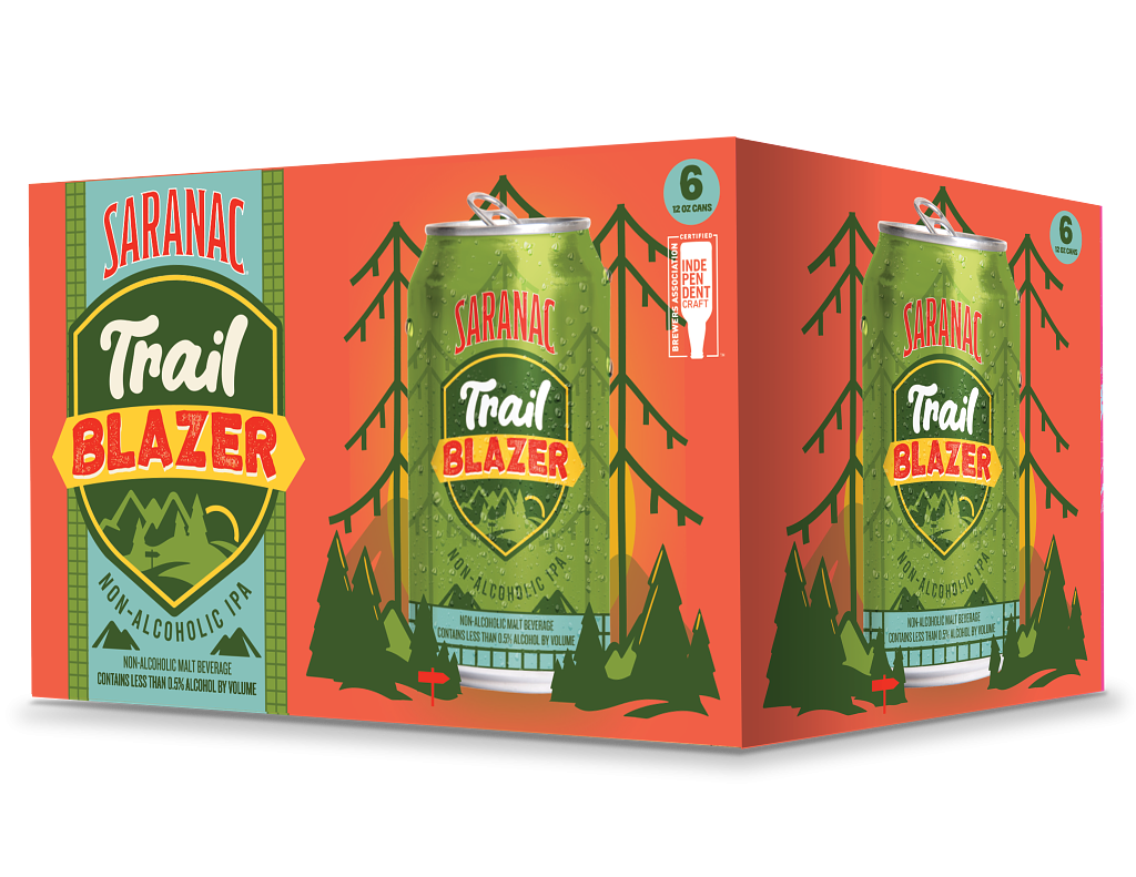 Trail Blazer NA by Saranac Brewery / Matt Brewing Co