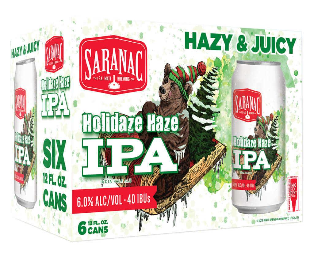 Holidaze Haze by Saranac Brewery / Matt Brewing Co