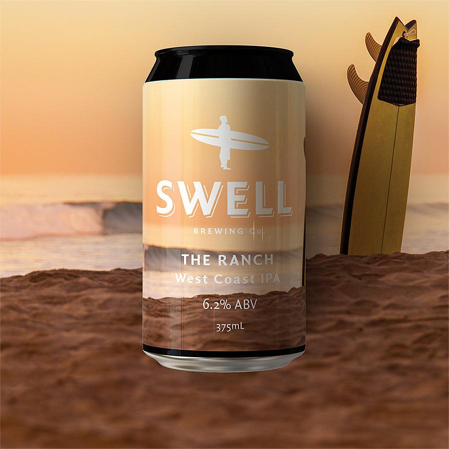 The Ranch West Coast IPA by Swell Brewing Co.