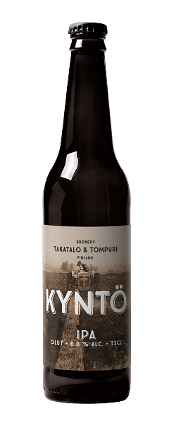 Kyntö Indian Black Ale by Takatalo & Tompuri Brewery