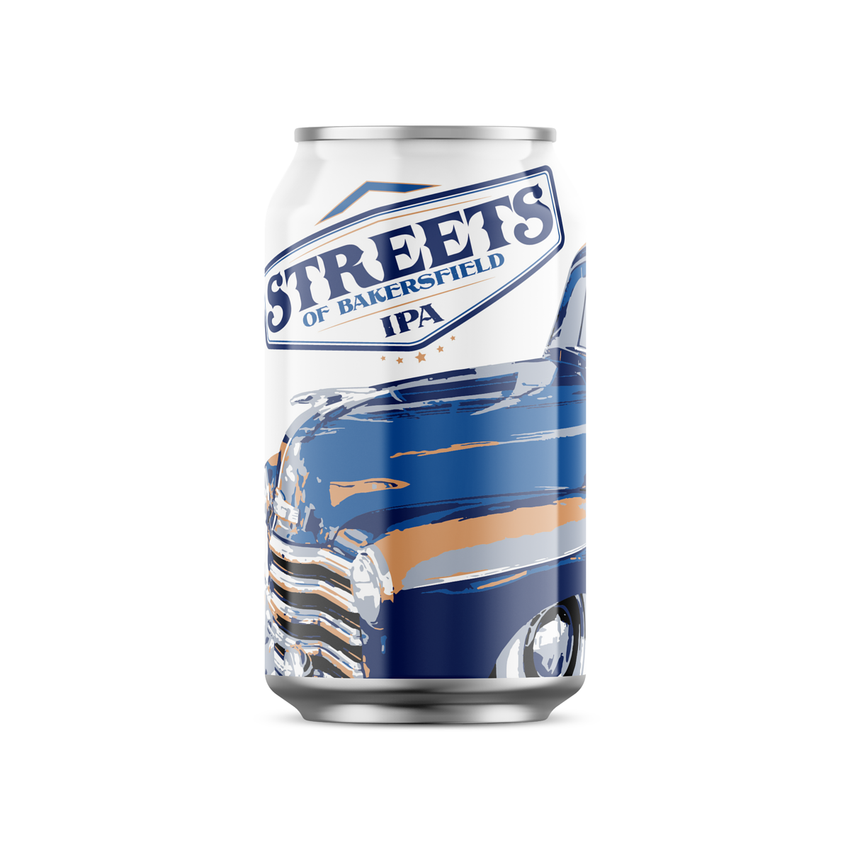 Streets of Bakersfield West Coast IPA by Temblor Brewing Company