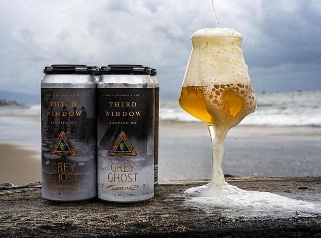 Grey Ghost West Coast IPA by Third Window Brewing