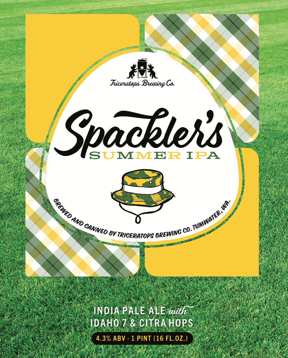 Spackler's Summer IPA by Triceratops Brewing