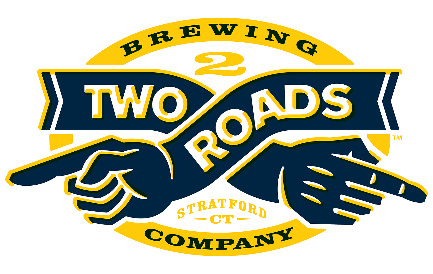 Road 2 Ruin Double IPA by Two Roads Brewing Co