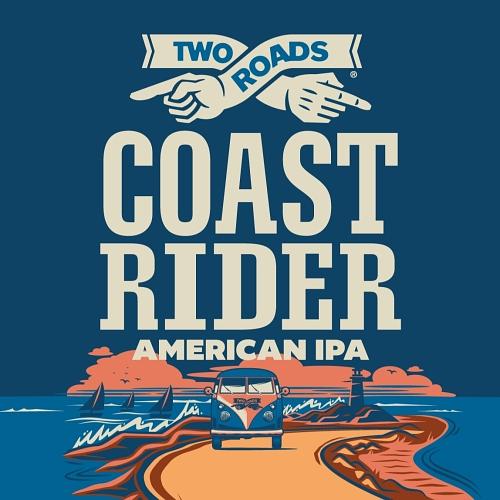 Coast Rider American IPA by Two Roads Brewing Co