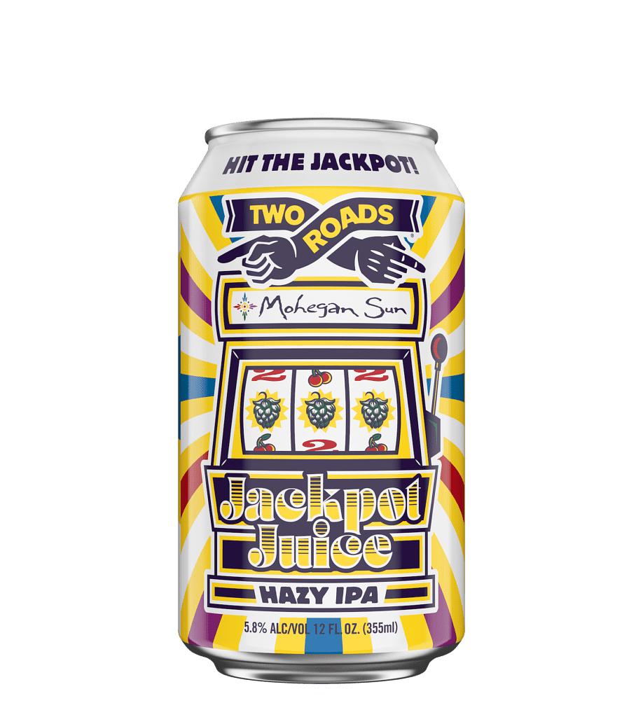 Jackpot Juice Hazy IPA by Two Roads Brewing Co
