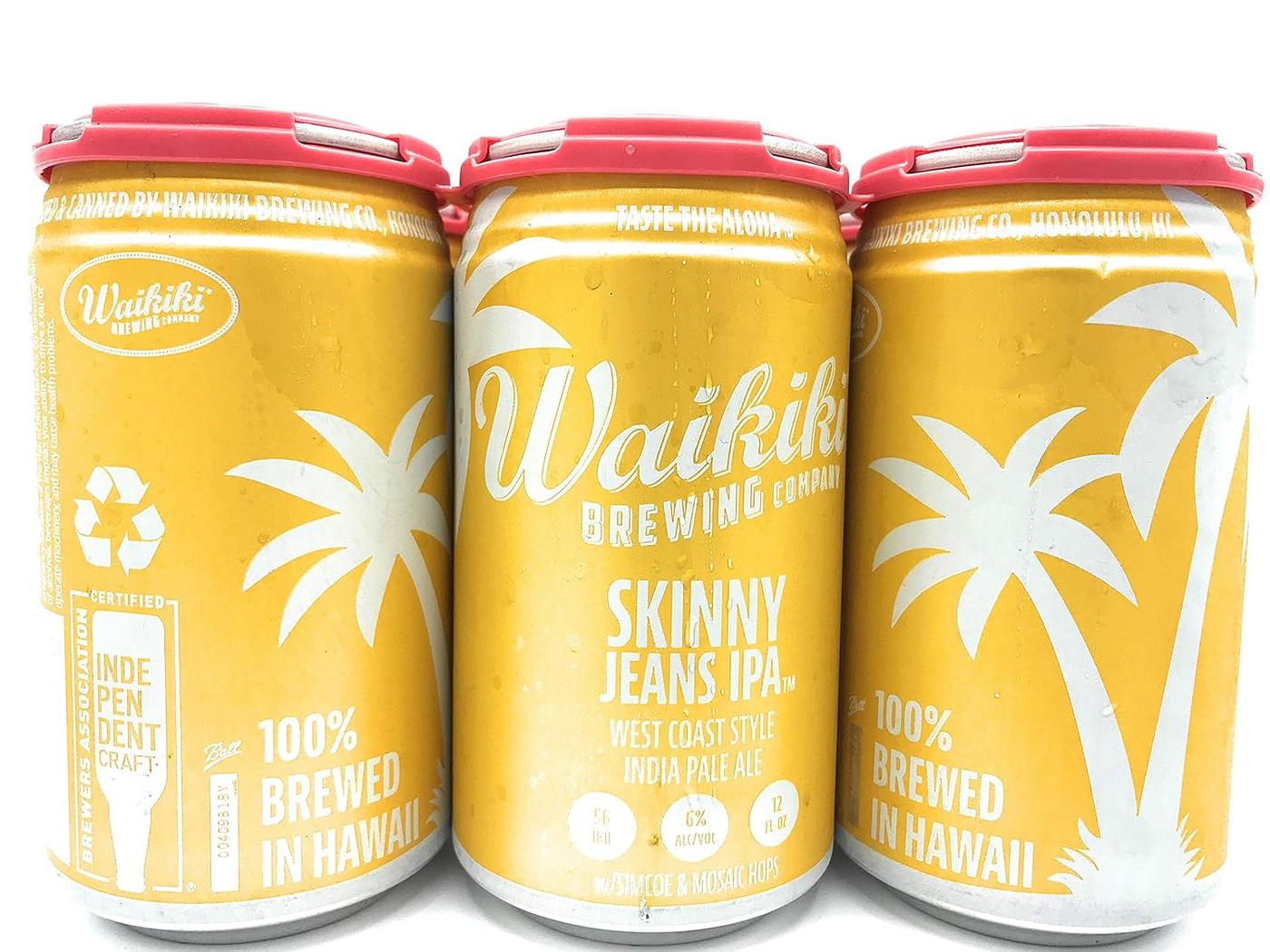 SKINNY JEANS IPA by Waikiki Brewing Company - Waikiki