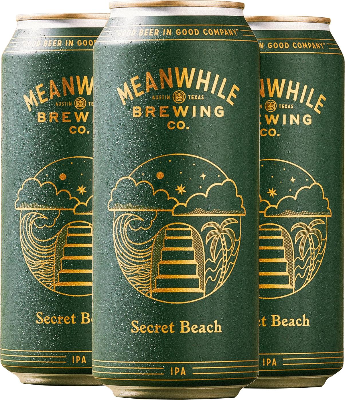 Meanwhile Brewing Secret Beach IPA by Whitestone Brewery