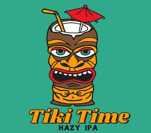 Tiki Time Hazy IPA by Woody's Brewery