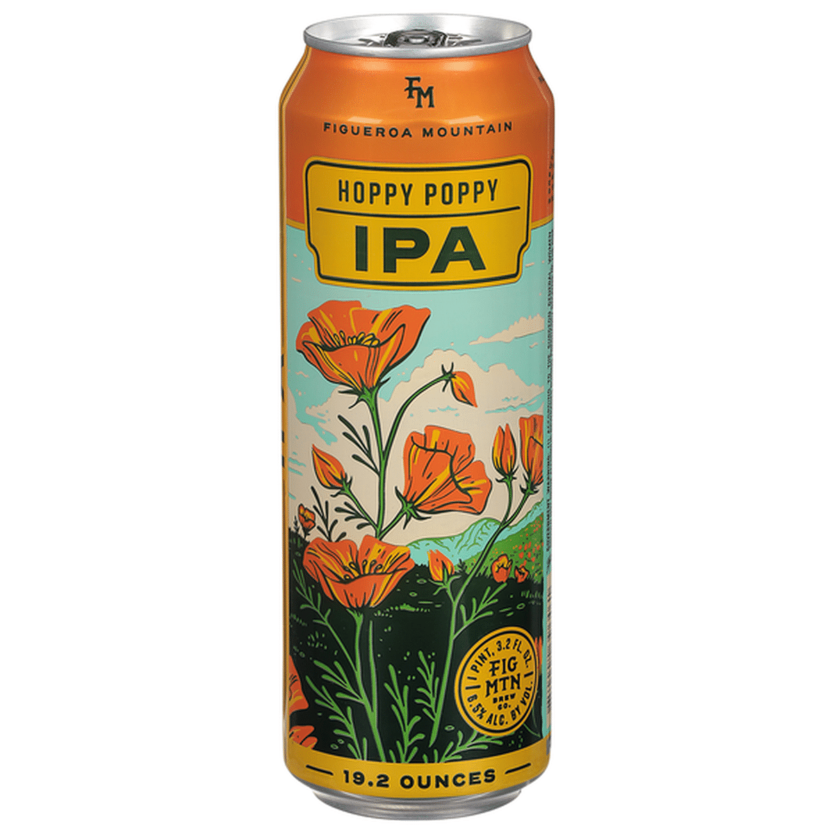 Hoppy Poppy IPA by Figueroa Mountain Brewing - Arroyo Grande