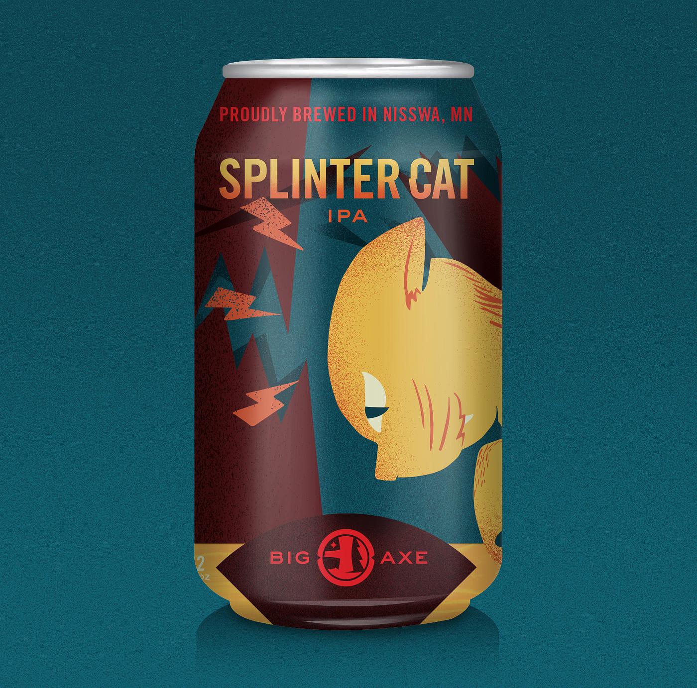 Splinter Cat IPA by Big Axe Brewing Company