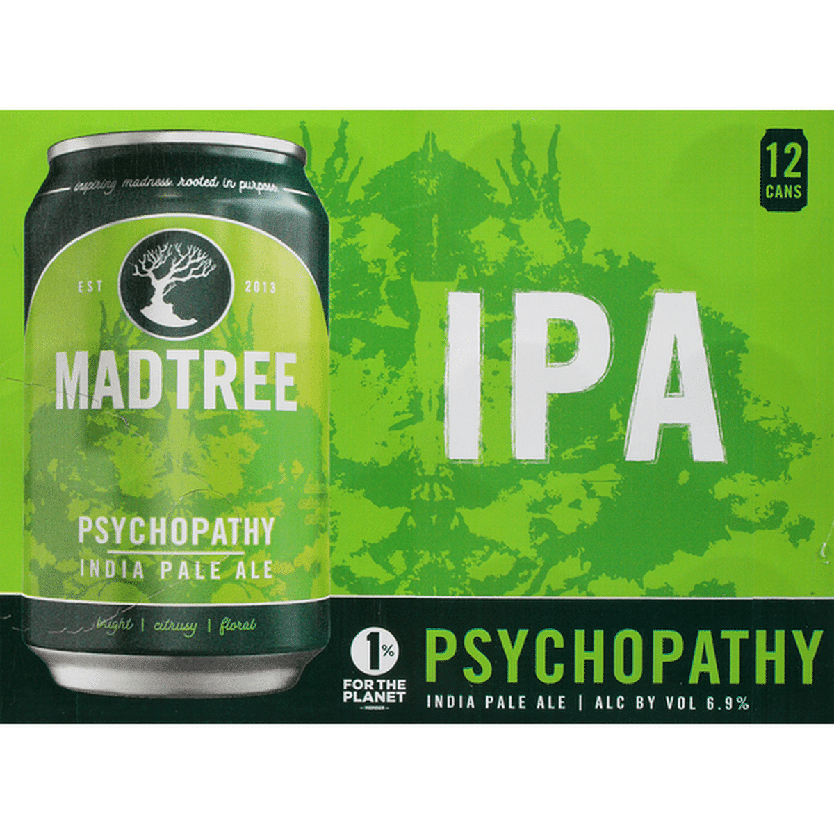 PsycHOPathy IPA by MadTree Brewing