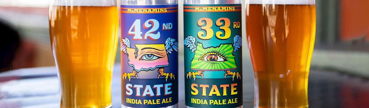 42nd State IPA by McMenamins On the Columbia Brewery
