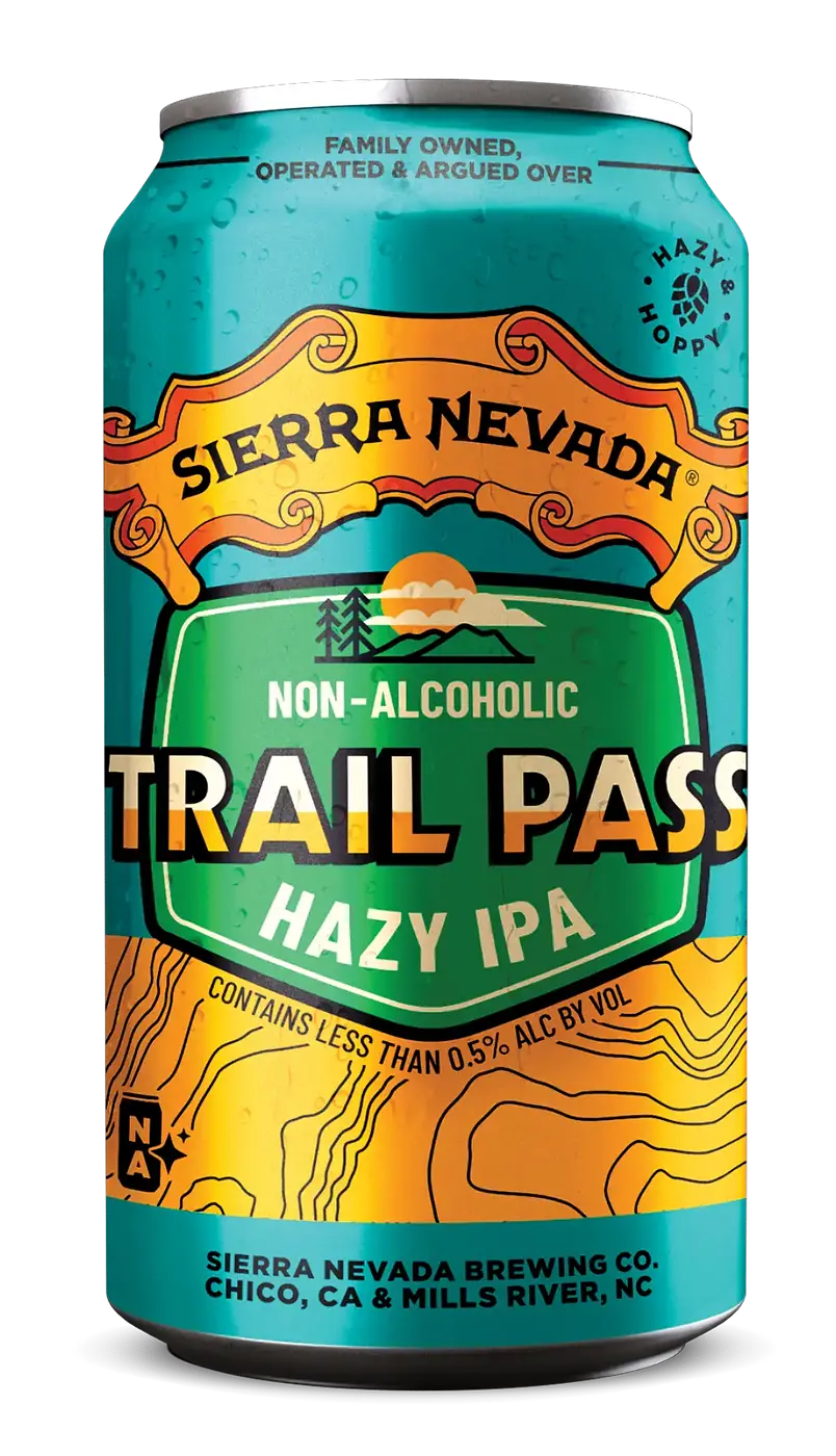 Sierra Nevada Trail Pass Hazy IPA (Non-alcohol) by Old Mill Brewpub
