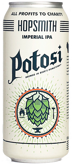 Hopsmith Imperial IPA by Potosi Brewing Co